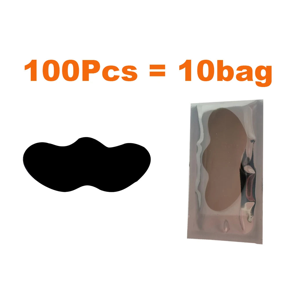 10-100pcs Unisex Blackhead Remove Mask Peel Nasal Strips Deep Cleansing Shrink Pore Nose Black Head Stickers Skin Care Patch Peaceful Pleasures Health and Wellness Black 100pcs-10bag