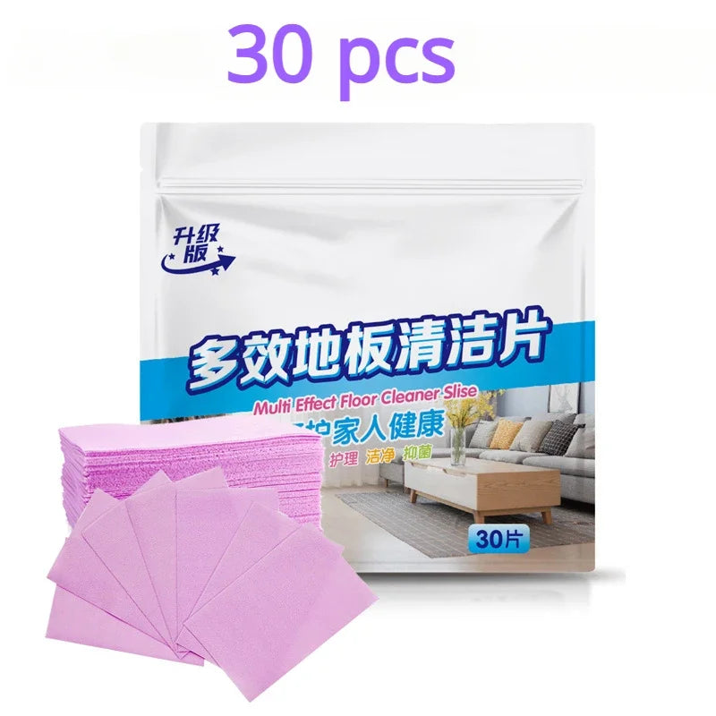 Eco-Friendly Floor & Bathroom Cleaning Tablets 30-Pack