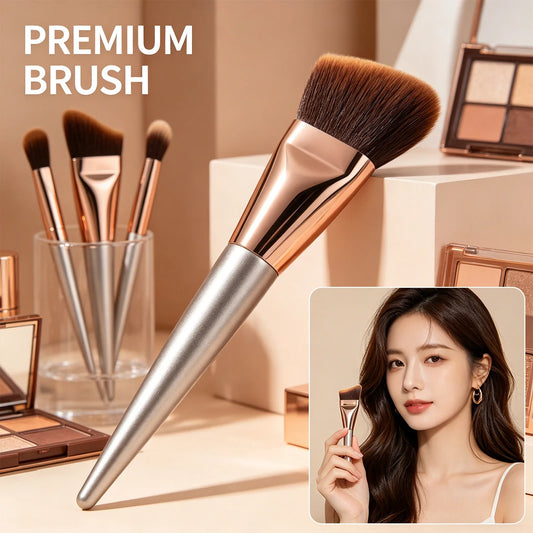 Flawless Foundation Brush – Soft, High Powder Absorption Foundation Brush Oasis Select