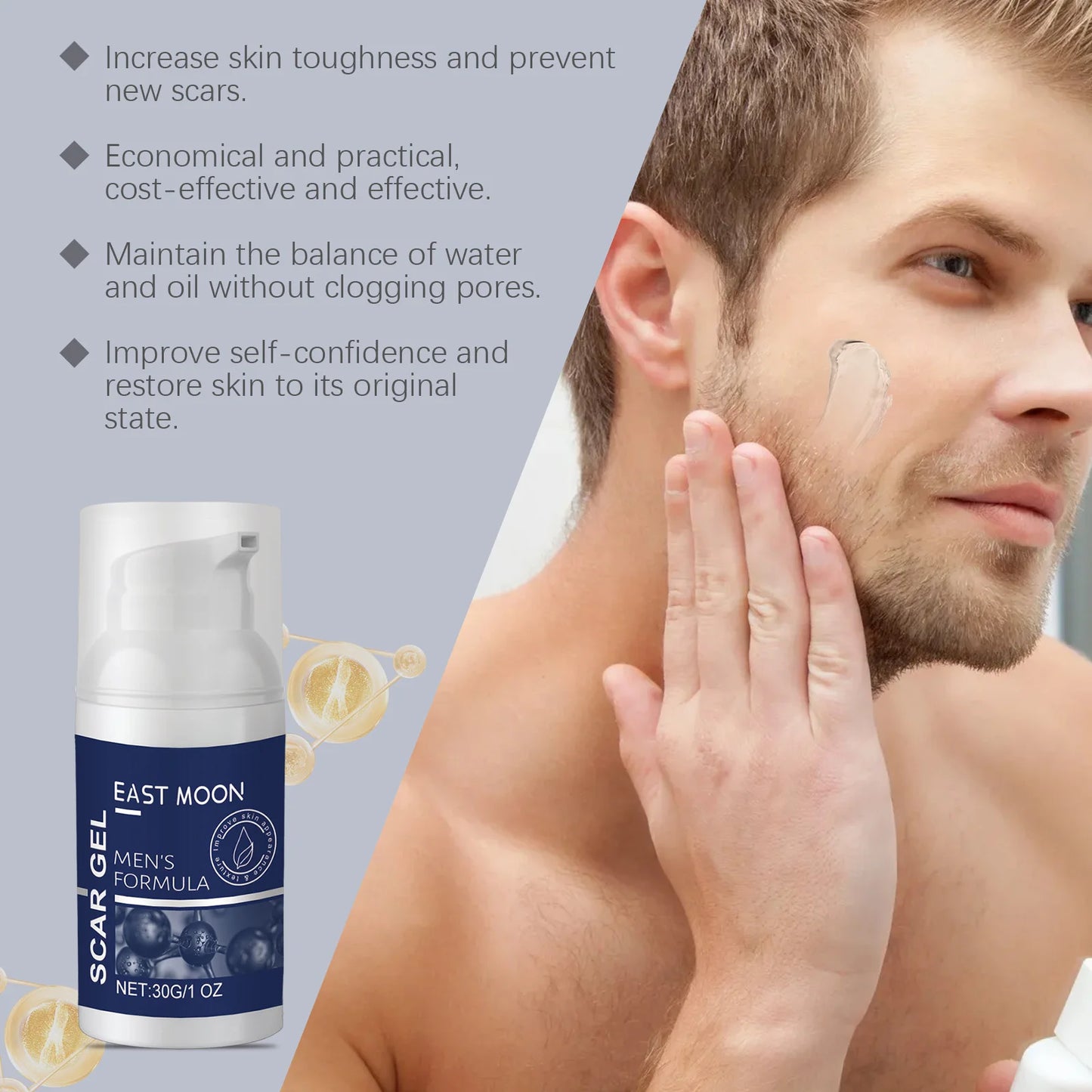 East Moon Collagen Scar Gel – Moisturize & Smooth Skin 30g