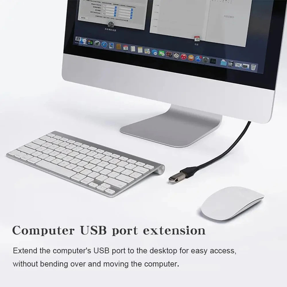 USB 2.0 A Male to Female Extension Cable | 0.6m 1m 1.5m