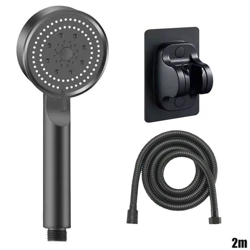 5-Mode Handheld Shower Head | Universal Fit, ABS & Silicone