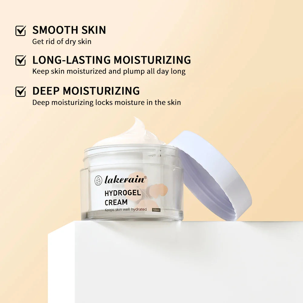 Hydrogel Face Cream – Deep Hydration, Hyaluronate & Squalane