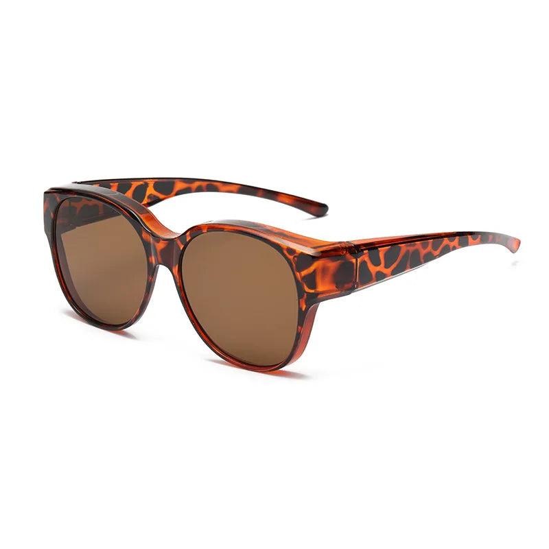 Winful UV400 Polarized Fit Over Glasses Wrap Sunglasses