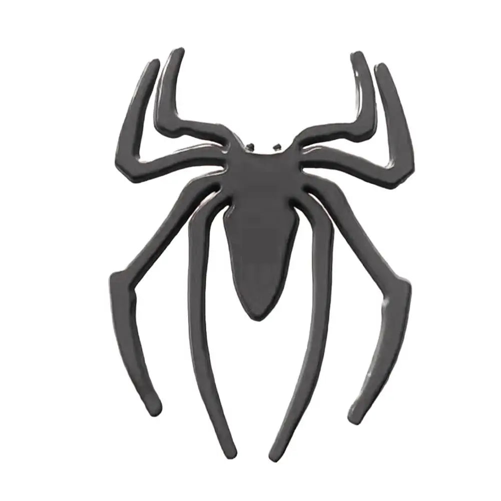 3D Metal Spider Car Sticker Personalized Auto Decal Creative Car Sticker Scratch Cover Decorative Sticker Window Decoration Peaceful Pleasures Health and Wellness C