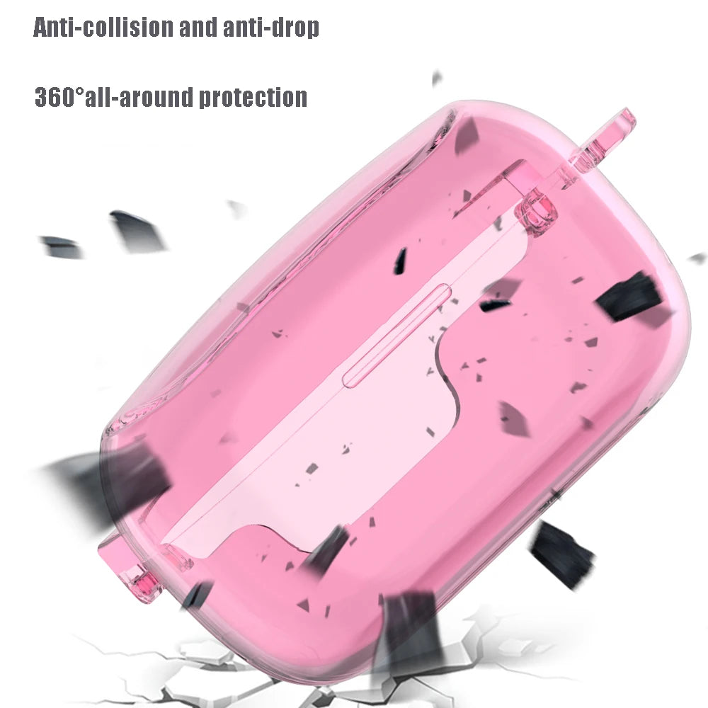 High Quality TPU Protective Case For AVIOT TE-V1R-HEN Cover Candy Color Soft Earphone Cover For AVIOT TE-V1R-HEN With Hook Peaceful Pleasures Health and Wellness