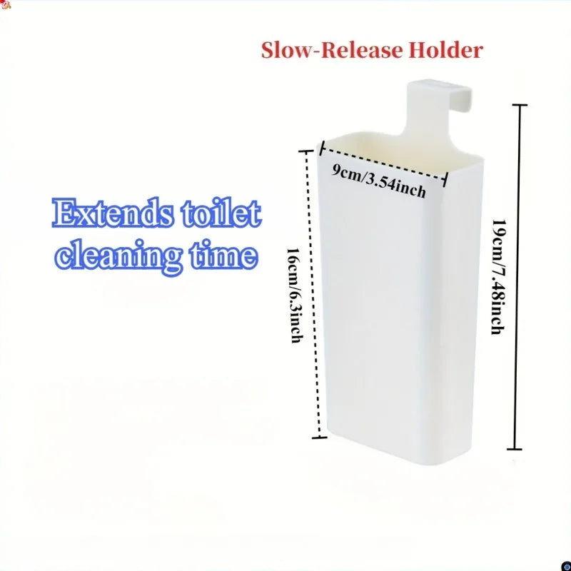 Toilet Tank Solid Dispenser – Reusable, No-Electricity Cleaner