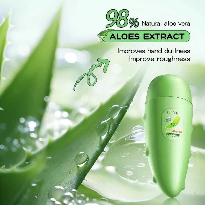 SADOER Aloe Vera Hand Cream 50g – Moisturizing & Non-Greasy