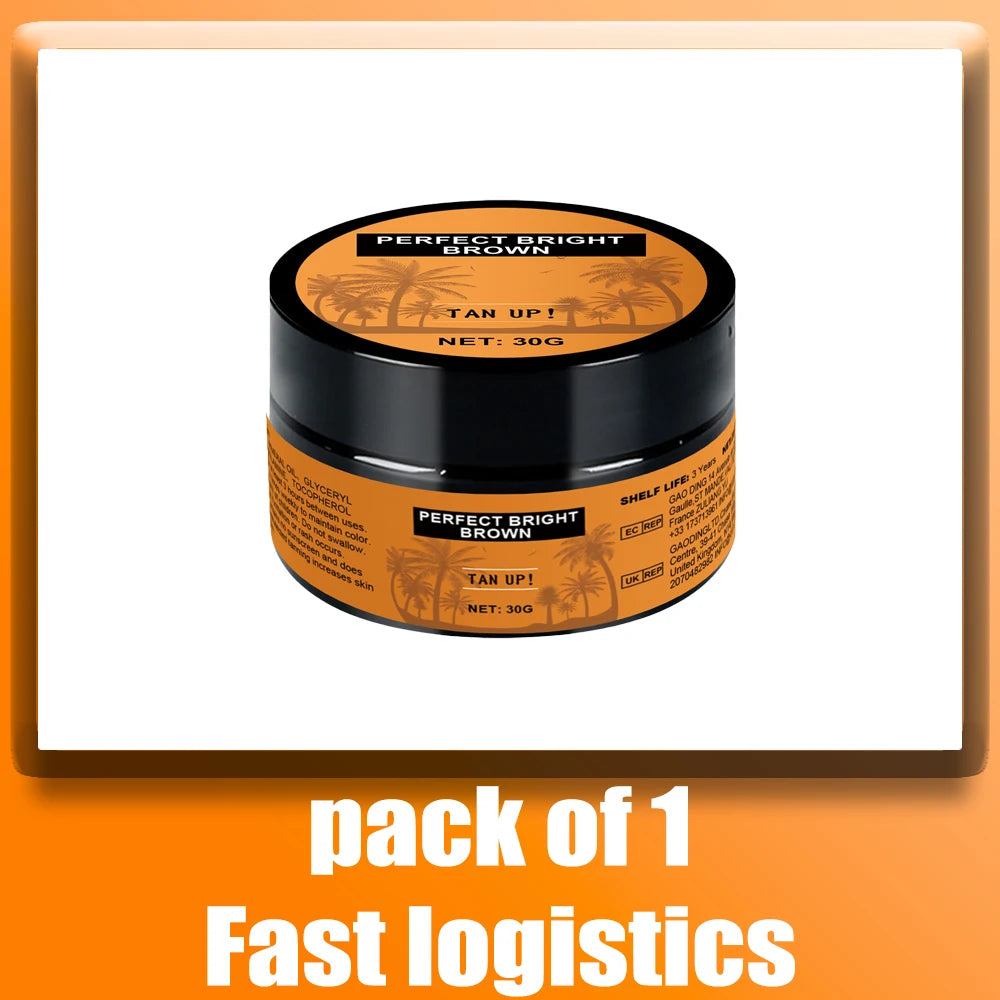 Effective Quick Tanning Booster Cream for Summer Peaceful Pleasures Health and Wellness 1pc