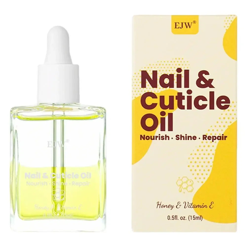 Cuticle Oil with Jojoba & Coconut Oil – Hydrating Nail Care Peaceful Pleasures Health and Wellness yellow