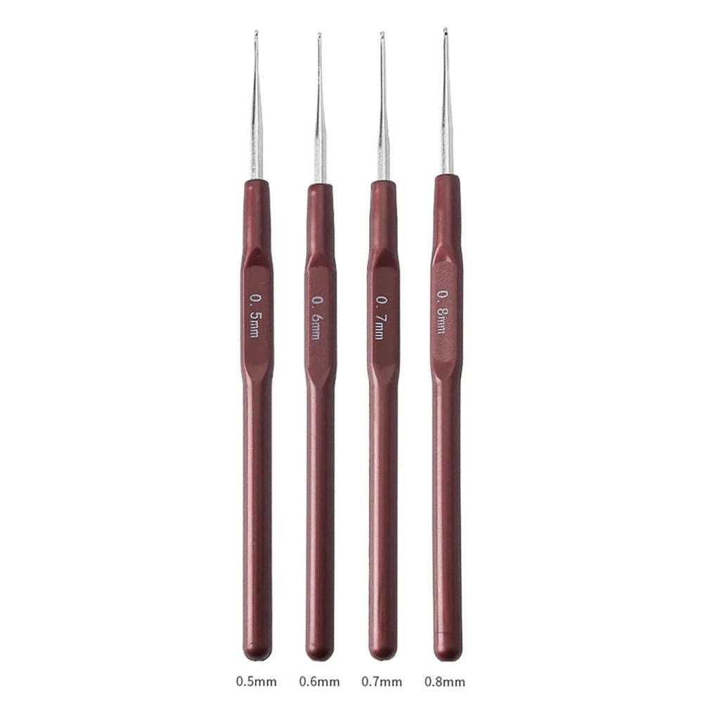 Wig Ventilating Needle Set 4 Sizes – Lace Wig Making & Braiding Tool