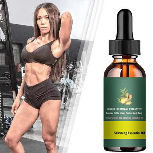TRSTAY Ginger Slimming Massage Oil – Waist Leg Belly Slimming Massage Oil Oasis Select 50ML