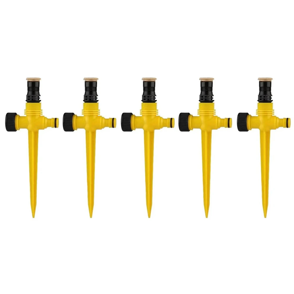 360° Garden Sprinkler Heads – Corrosion-Resistant Irrigation Peaceful Pleasures Health and Wellness Yellow spain