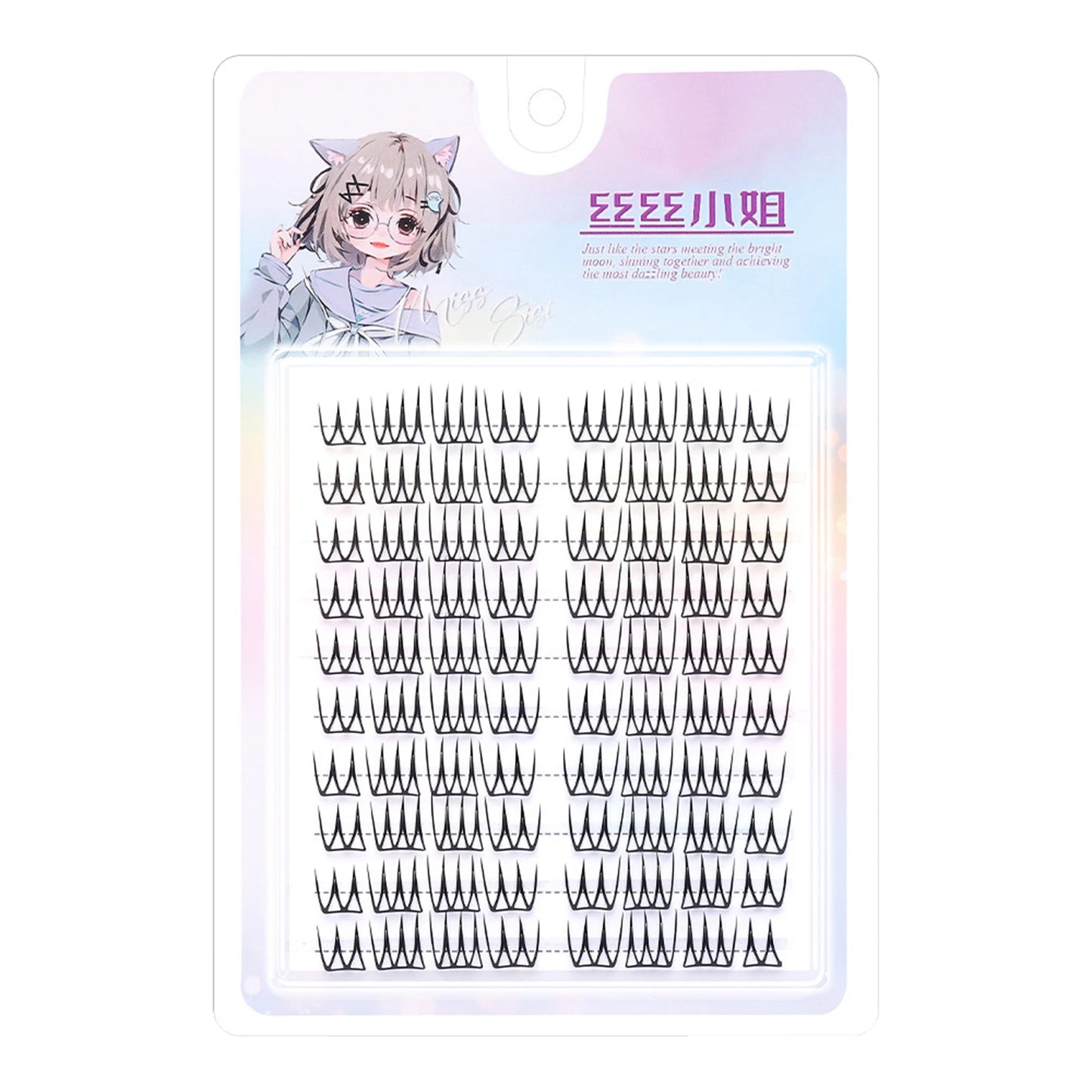Cat's paw Eyelashes Cluster Lashes Individual Lashes Soft Idol Lash Clusters Reusable Natural DIY Under Lashes Peaceful Pleasures Health and Wellness style4