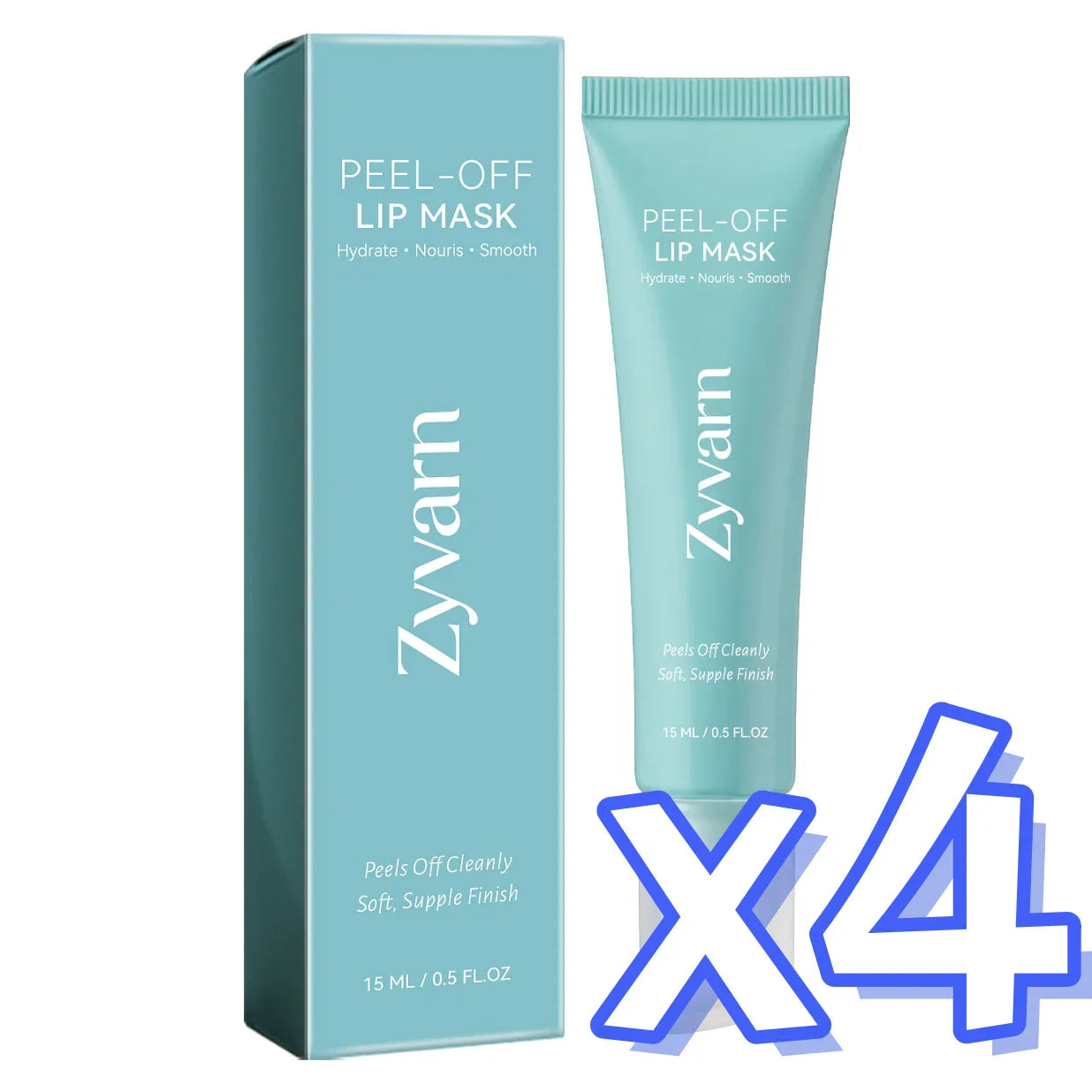 ZYVARN Hydrating Peel-Off Lip Mask – Exfoliate & Moisturize