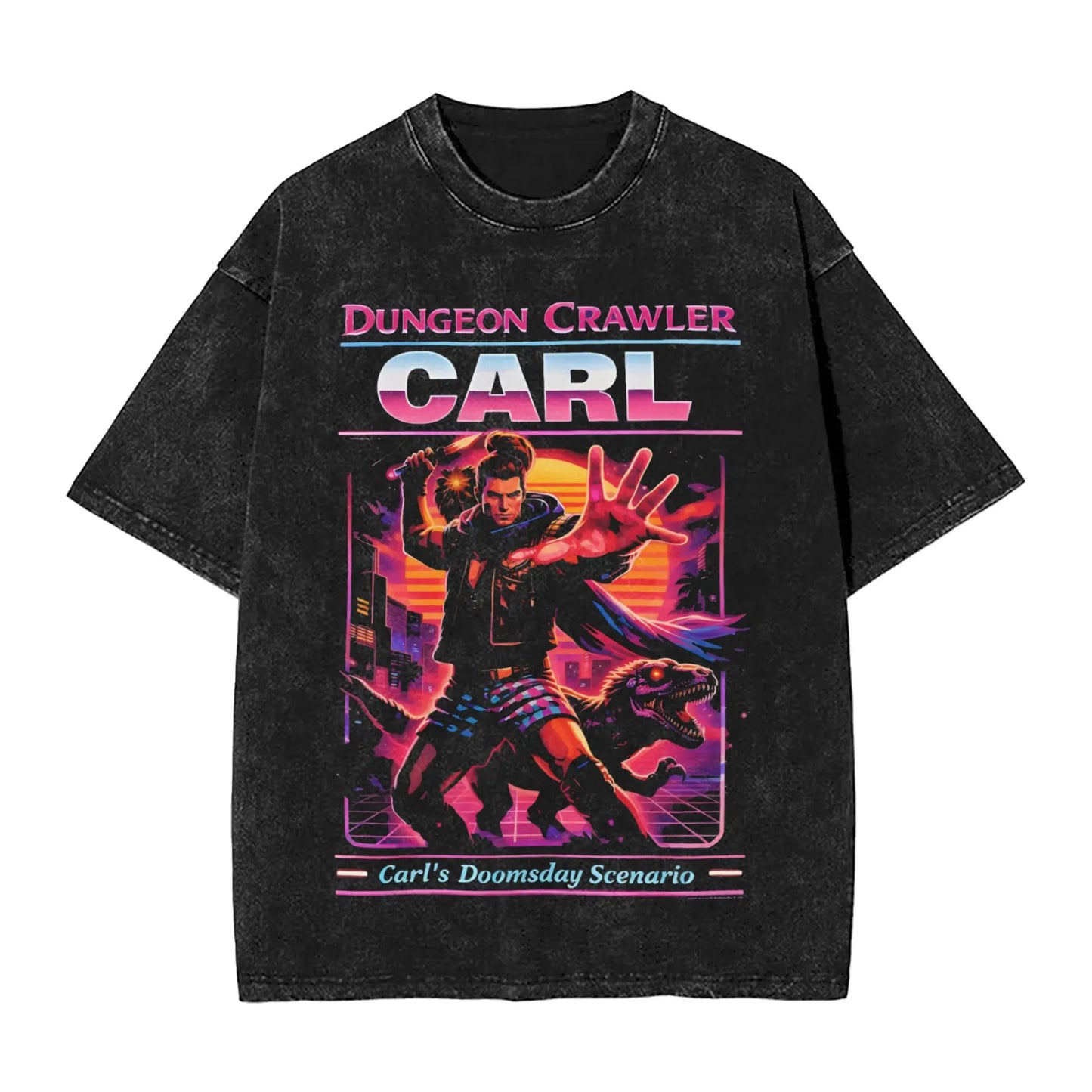 Dungeon Crawler Carl Men's Graphic T-Shirt | Y2K Harajuku Tee