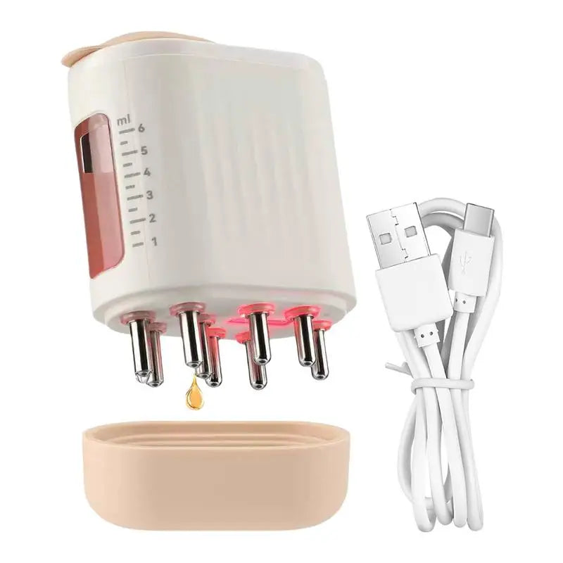 Electric Scalp Massager & Hair Oil Applicator Brush