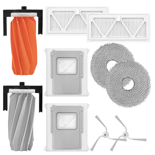 Main Brush Side Filter Mop Cloth DJI ROMO S P Vacuum Cleaner Upkeep Peaceful Pleasures Health and Wellness A
