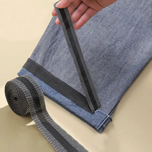 Iron-On Hem Tape – No-Sew Trouser & Fabric Hemming Iron-On Hem Tape Peaceful Pleasures Health and Wellness