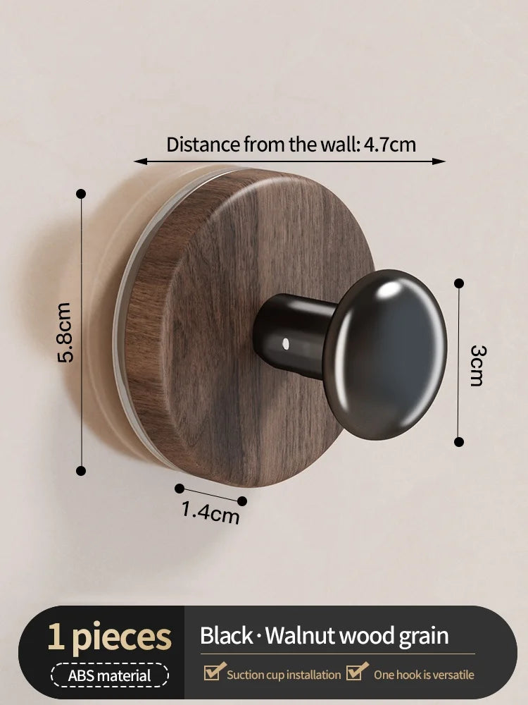 No-Drill Suction Cup Hook | Kitchen, Bathroom & Door Storage