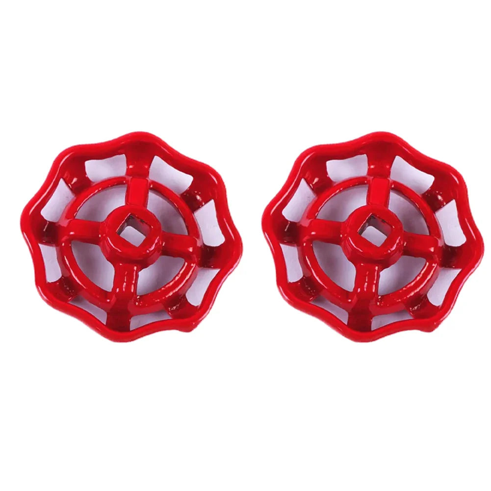 Cast Iron Valve Hand Wheel 2-Pack – Gate & Globe Shutoff Fit