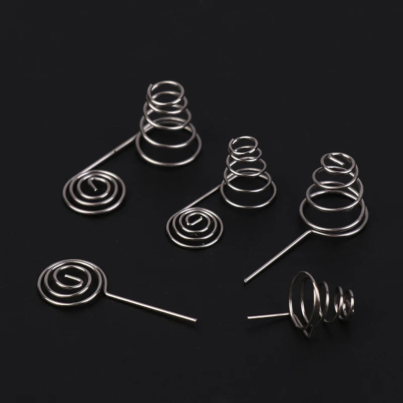 5pcs AAA AA Battery Spring Contact Plates | Nickel DIY Parts