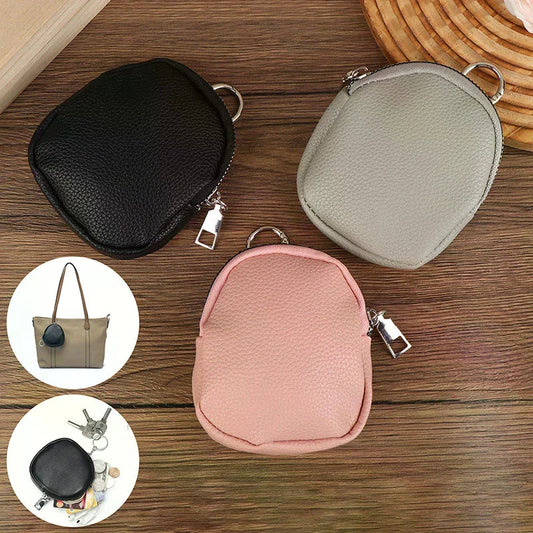 RFID Blocking Keychain Wallet – PU Leather Coin Purse & Key Pouch Keychain Coin Wallet Oasis Select