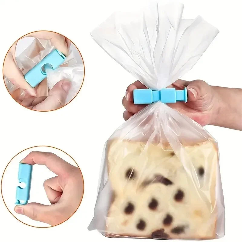 10pcs Food Sealing Clips, Snack Bag Clips, Moisture-proof Fresh-keeping Clips, Plastic Bag Sealing Clips Peaceful Pleasures Health and Wellness