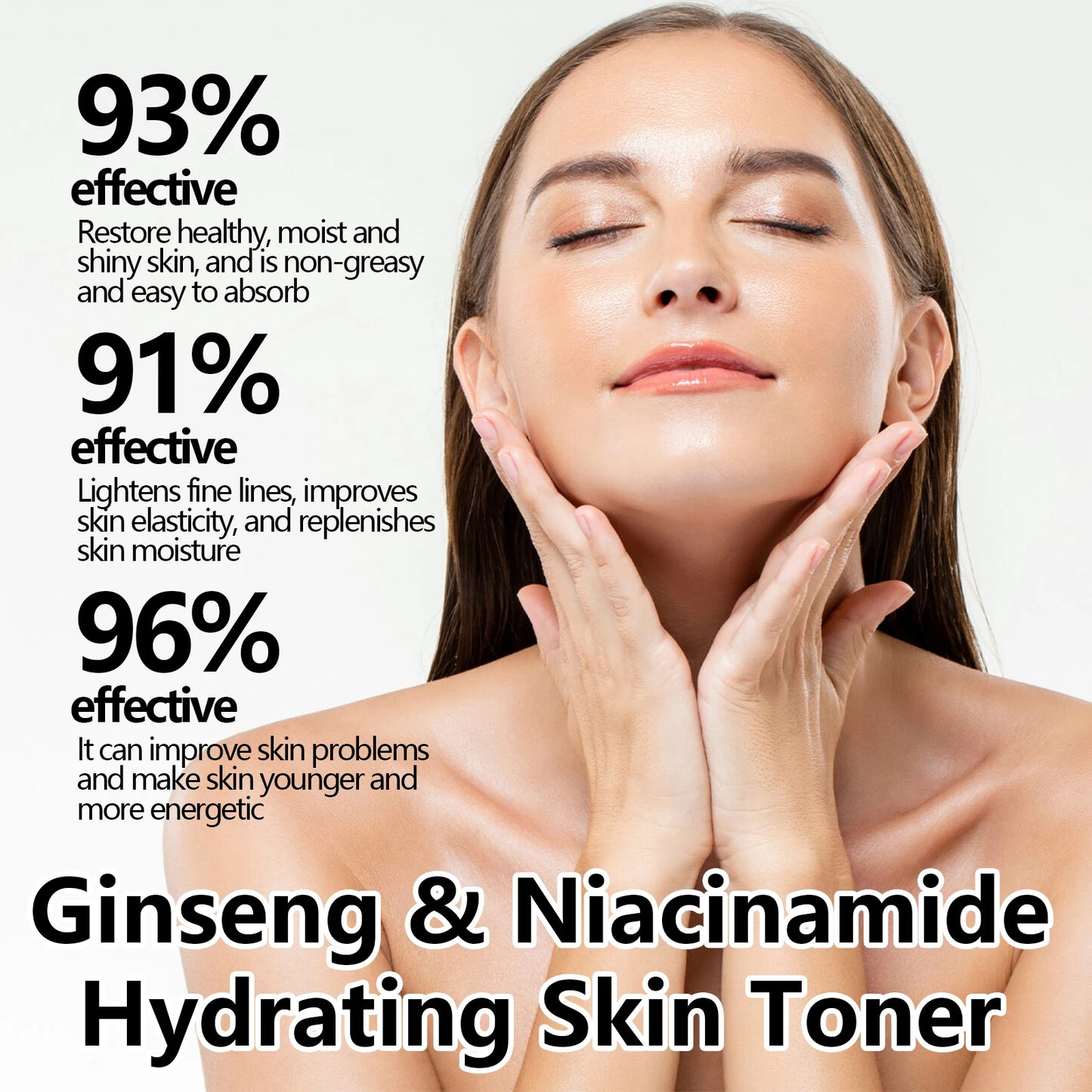 Ginseng Nicotinamide Facial Toner – Pore Minimizing 120ml