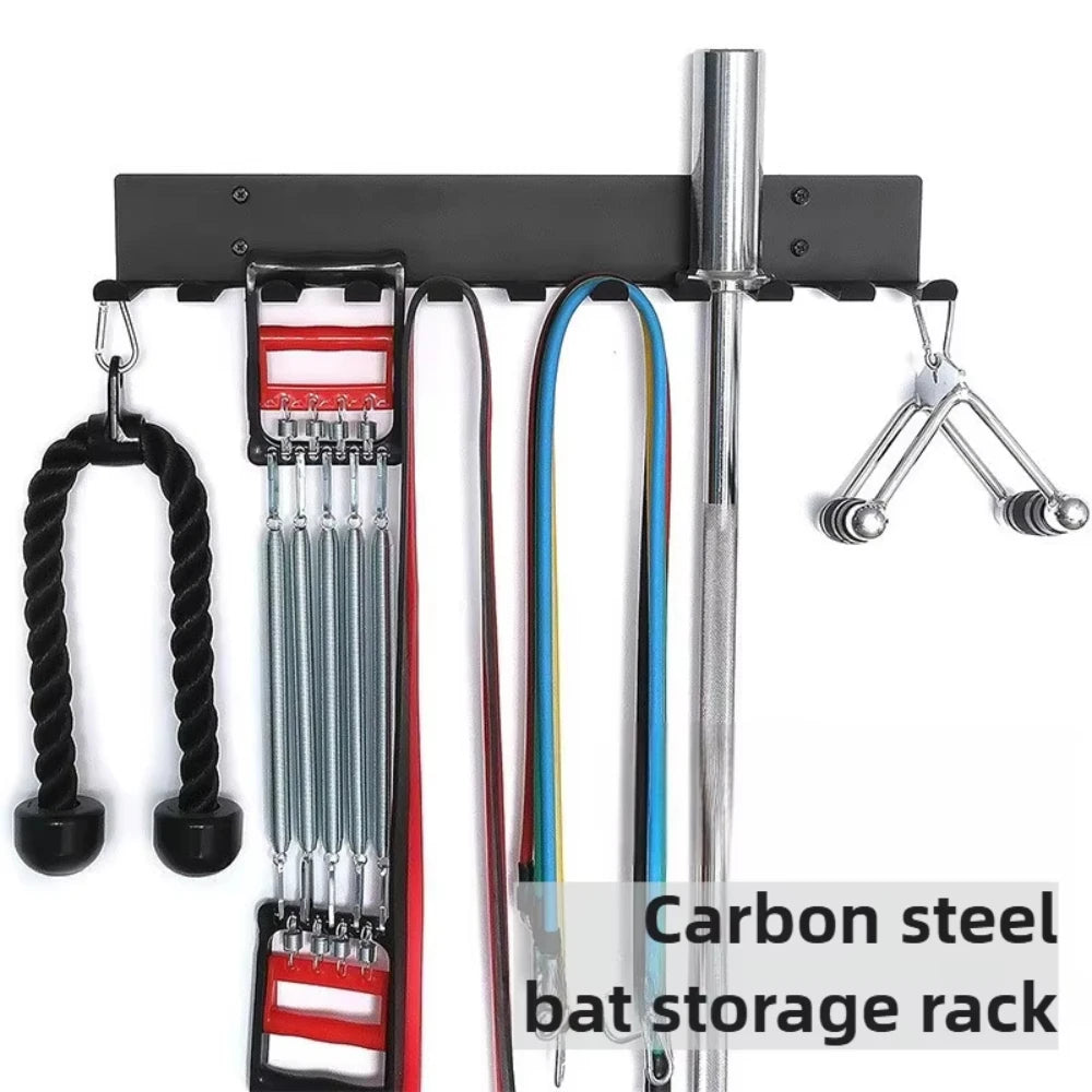 Wall Mounted Baseball Bat Storage Rack, Multi-Purpose Hook Suitable for Home Gym Equipment Peaceful Pleasures Health and Wellness
