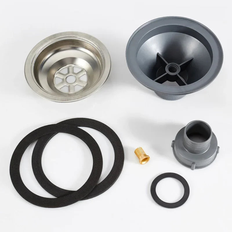 Stainless Steel Sink Drain Strainer & Waste Basket Plug