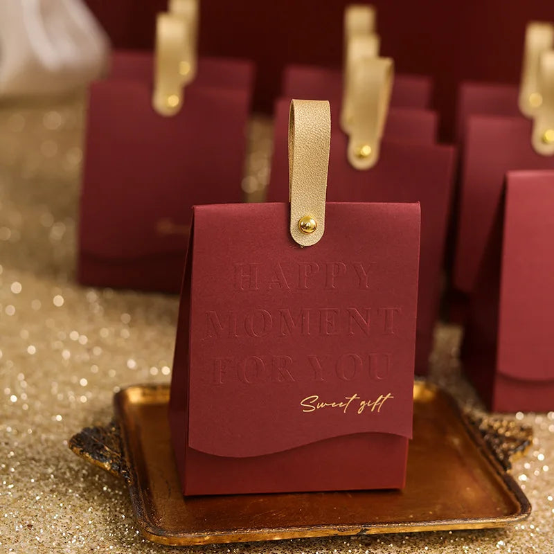 Kraft Paper Wedding Candy Favor Gift Box – DIY Party Favor