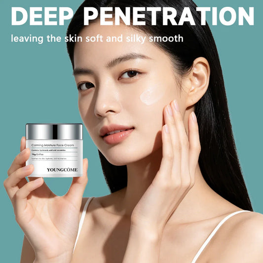 Hydrating Face Cream – Hyaluronic Acid & Ceramides | 40/70g Facial Moisturizer Cream Oasis Select