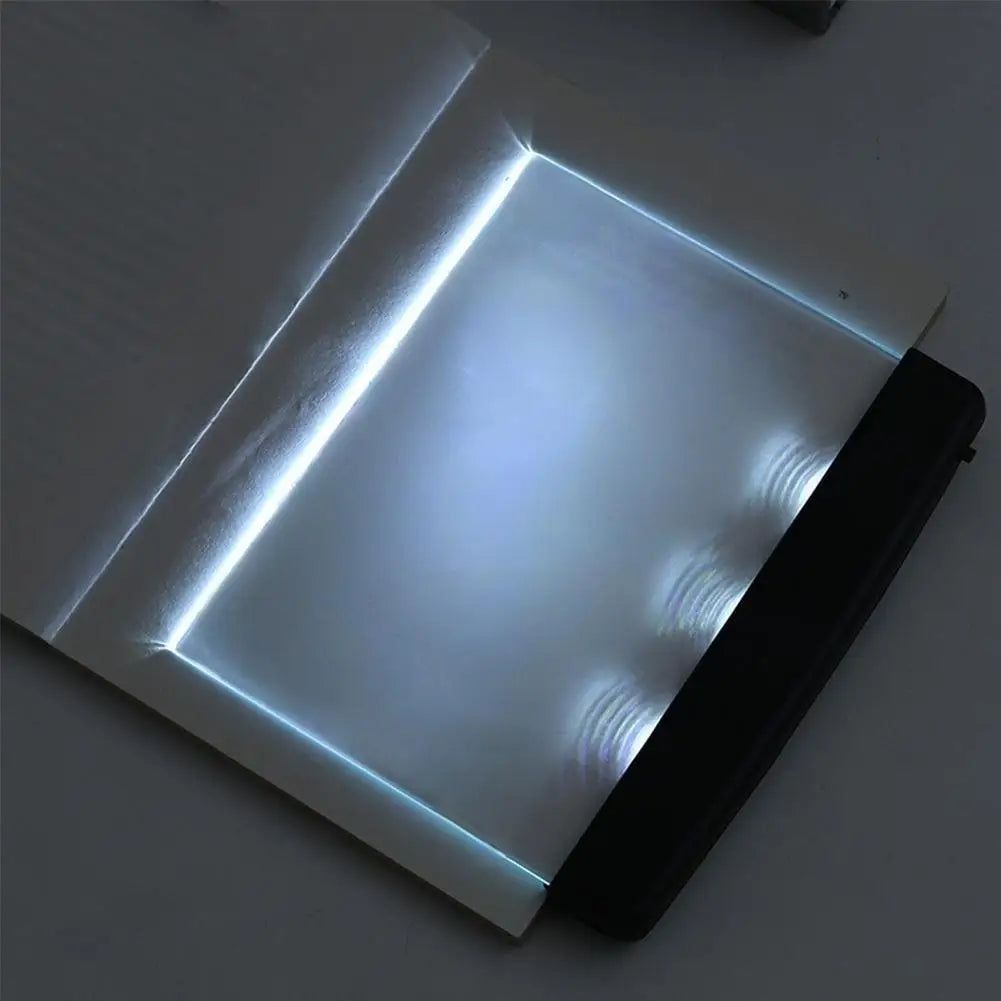 LED Flat Panel Book Light – Portable Reading Lamp & Bookmark