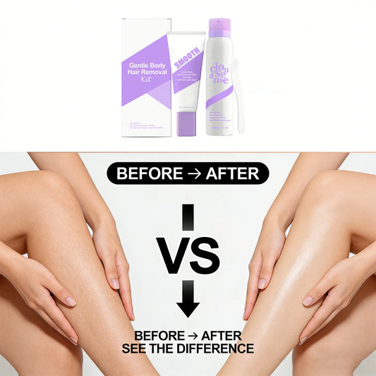 Painless Hair Removal Set for Underarm Private Body Leg Gentle Non-irritating Smooth Hair Growth Inhibitor Body Care for Women Peaceful Pleasures Health and Wellness