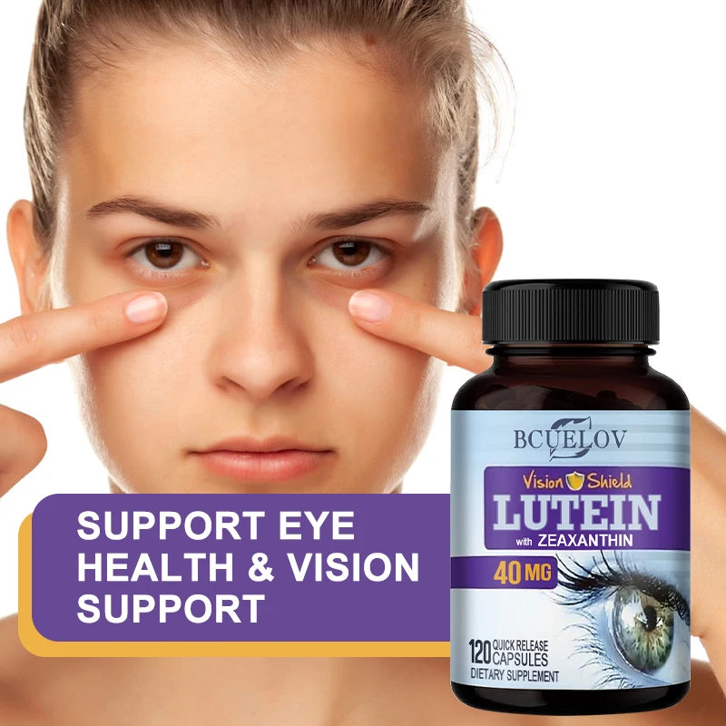 Lutein & Zeaxanthin Eye Softgels | Vision & Macula Support