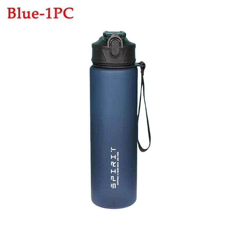750ml BPA-Free Sports Water Bottle with Straw & Carry Cord