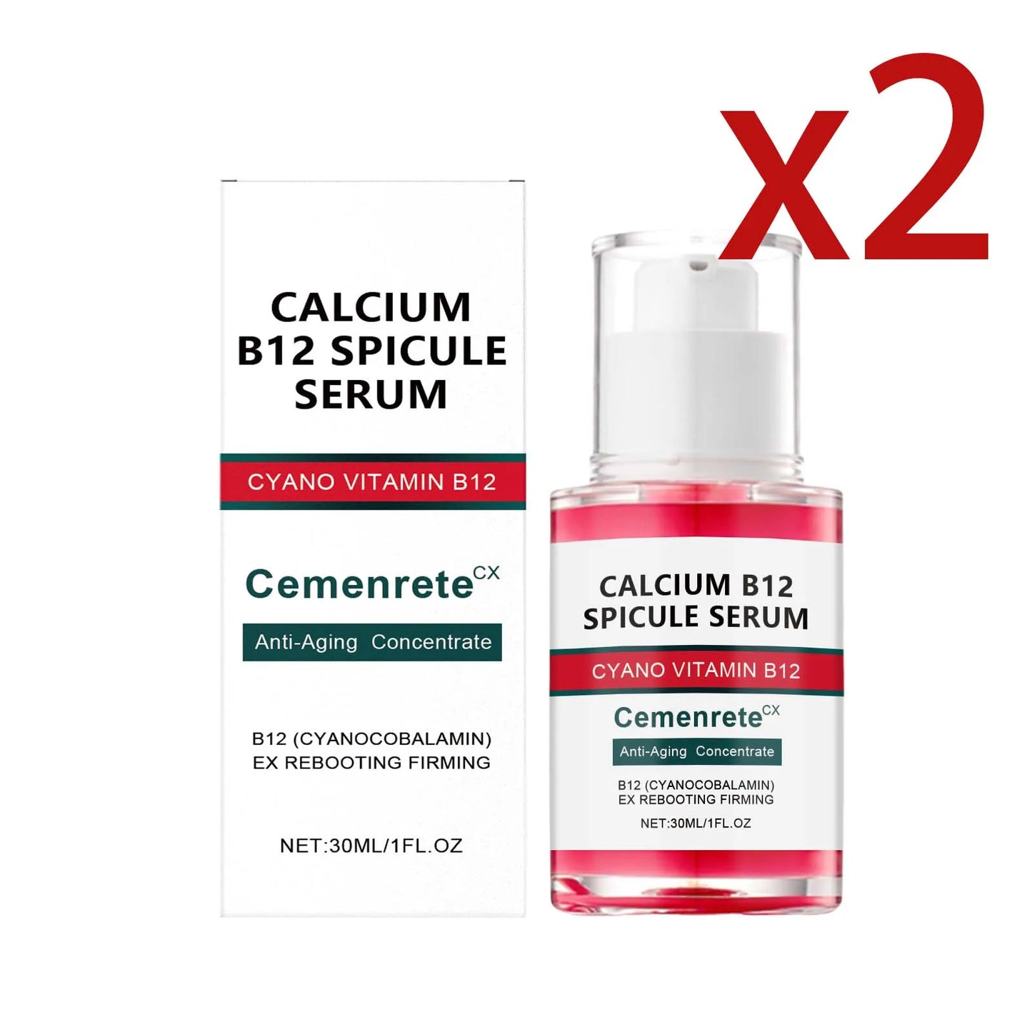 Nicotinamide Brightening Serum for Skin Improvement Peaceful Pleasures Health and Wellness 2x30ml 30ml