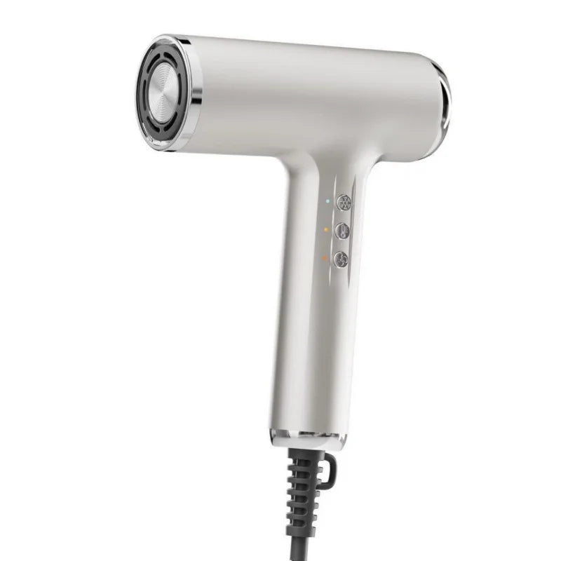 New Mini High-Speed Hair Dryer 1500W High-Power Constant Temperature Hair Care Ultra Quiet Home Hair Salon Travel Hair Dryer Peaceful Pleasures Health and Wellness White-220V AU
