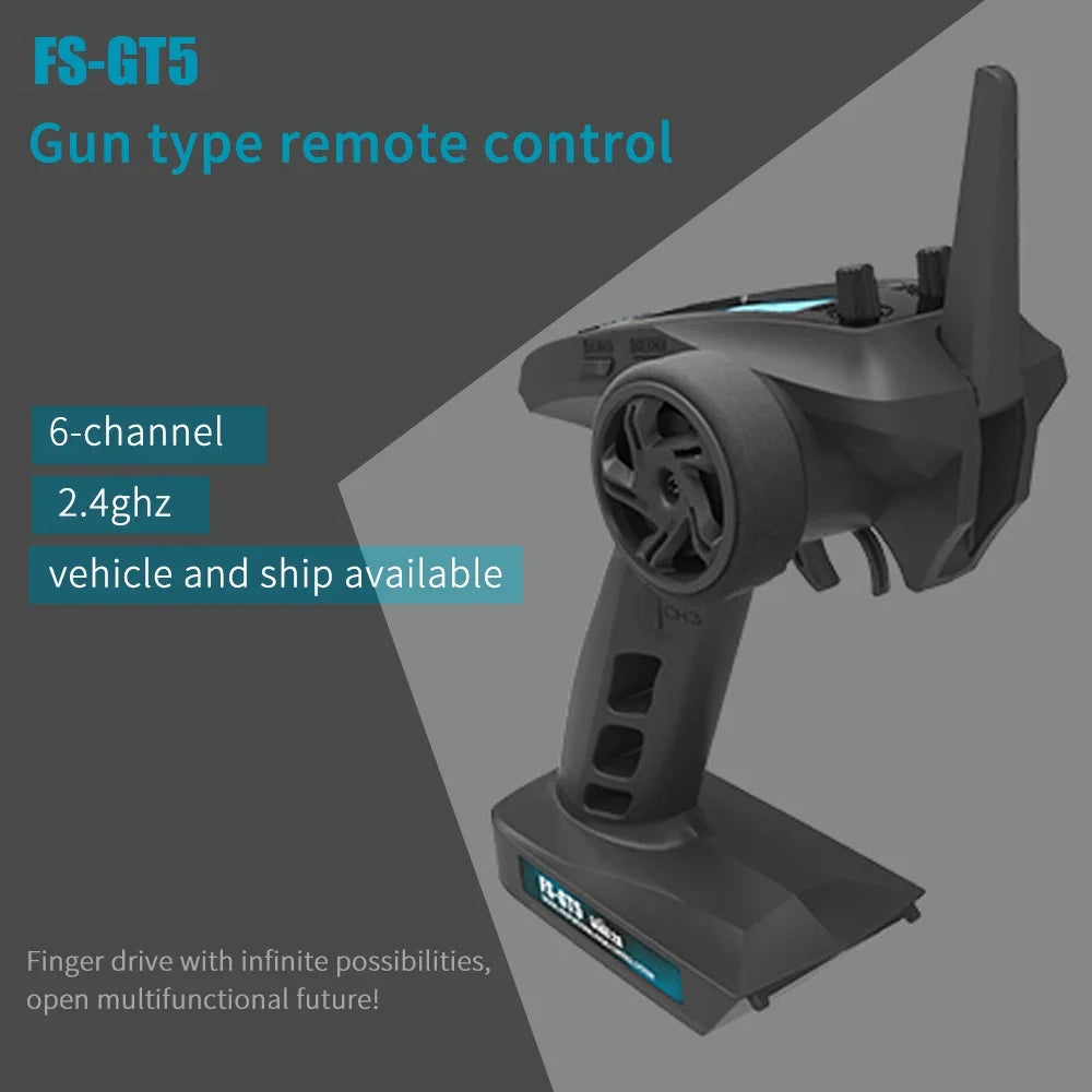 AFHDS RC Transmitter W FS-BS6 Receiver Flysky FS-GT5 6CH Car Boat