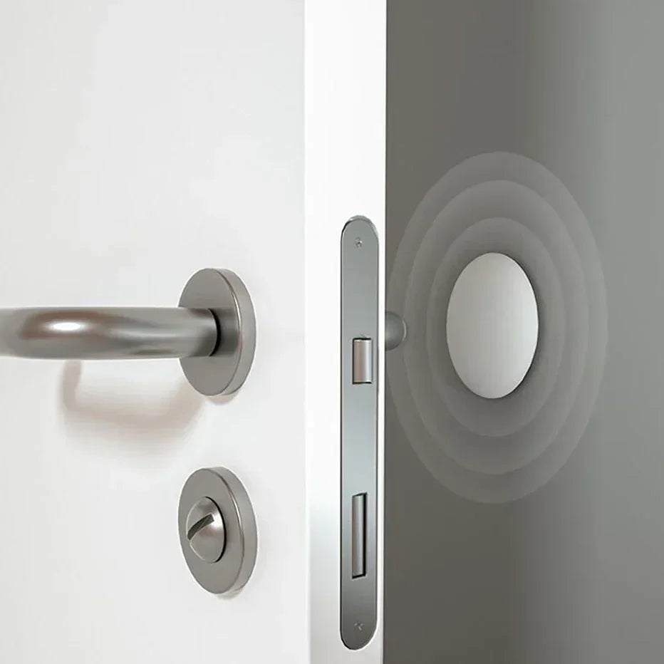 Self-Adhesive Silicone Door Handle Bumpers | No-Drill Wall Guards