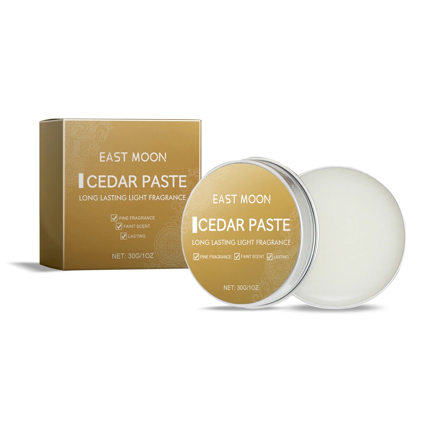 EAST MOON Solid Perfume Balm for Men – Long-Lasting Scent Gift