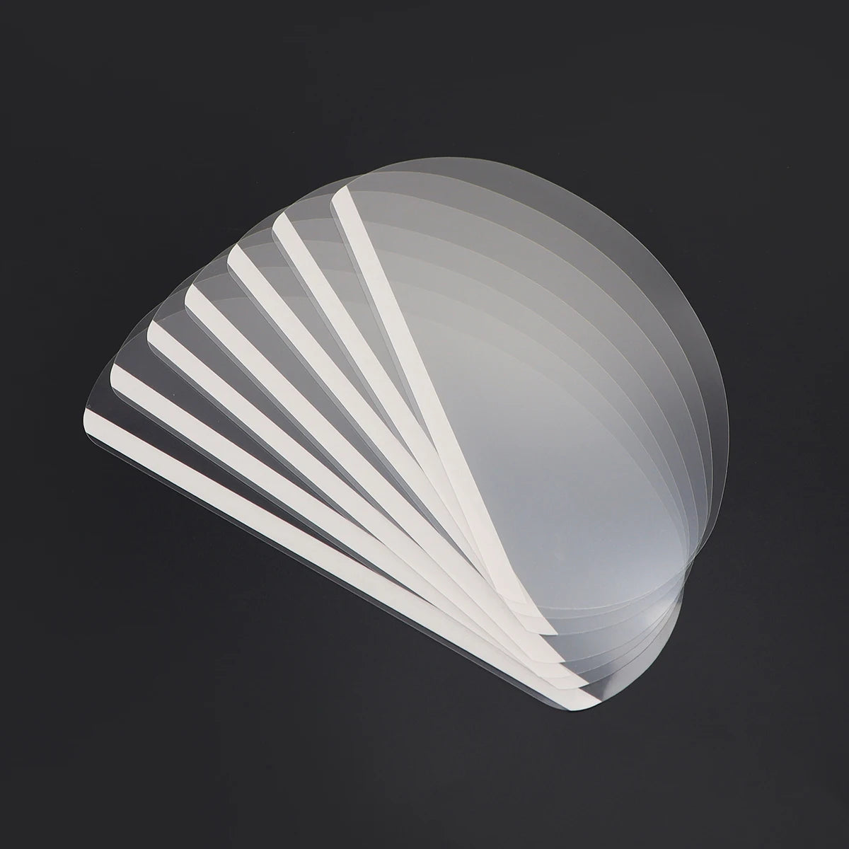 50Pcs Disposable Face Shields Barber Wash Face Makeup Shower Visors Masks for Hairspray Salon Tools Hairdressing Supplies Peaceful Pleasures Health and Wellness