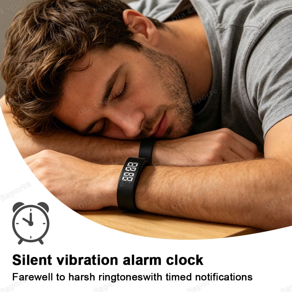 Ola Esporte LED Smart Band – Pedometer, Sleep & Alarm Tracker
