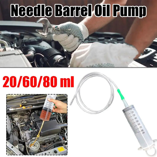Manual Oil Extraction Syringe 20/60/80ml – Fluid Pump for Cars Fluid Extractor Syringe Oasis Select