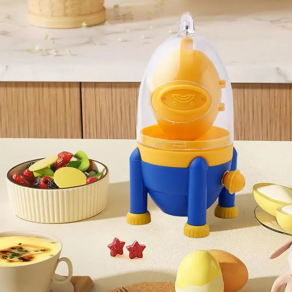Golden Egg Puller Egg Blender Manual Egg Shake Egg Shake Egg Yolk Homogenizer Practical Kitchen Tools Egg Manual Gadgets Mixer Peaceful Pleasures Health and Wellness