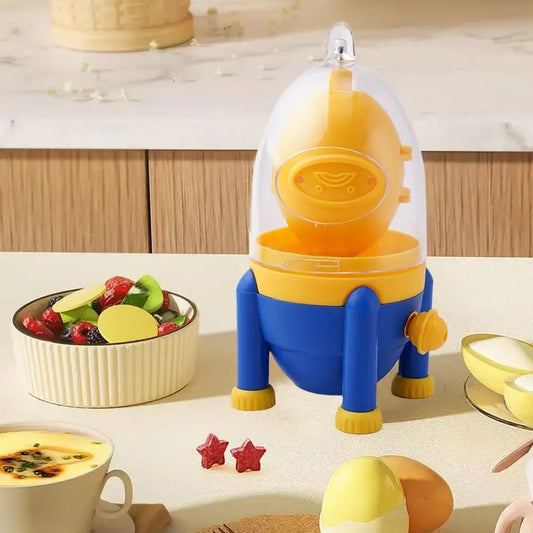 Golden Egg Puller Egg Blender Manual Egg Shake Egg Shake Egg Yolk Homogenizer Practical Kitchen Tools Egg Manual Gadgets Mixer Peaceful Pleasures Health and Wellness