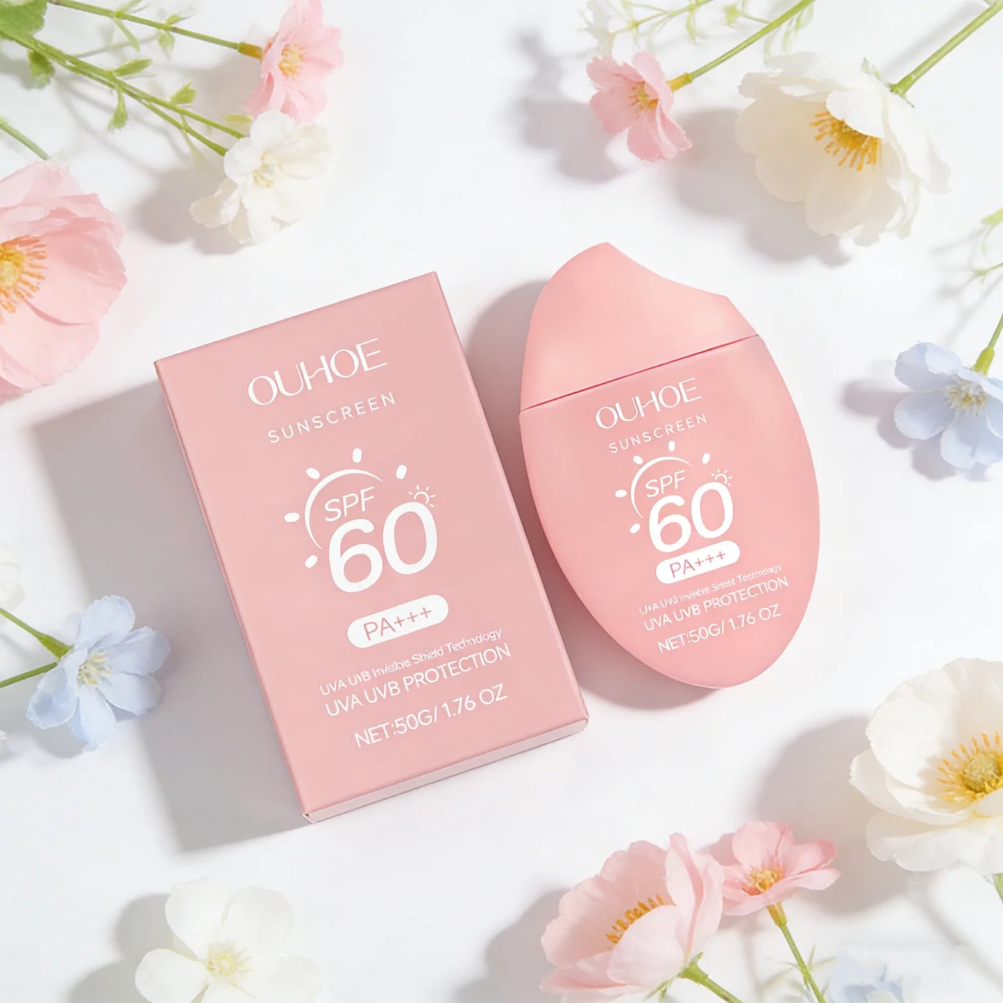 Moisturizing Brightening Sunscreen Cream SPF50+ for Daily Care Peaceful Pleasures Health and Wellness