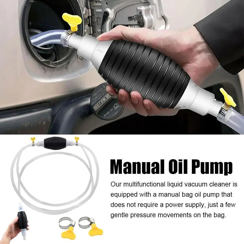Manual Hand Fuel Transfer Pump Kit – 1/2/3m Hose | Oil & Liquid