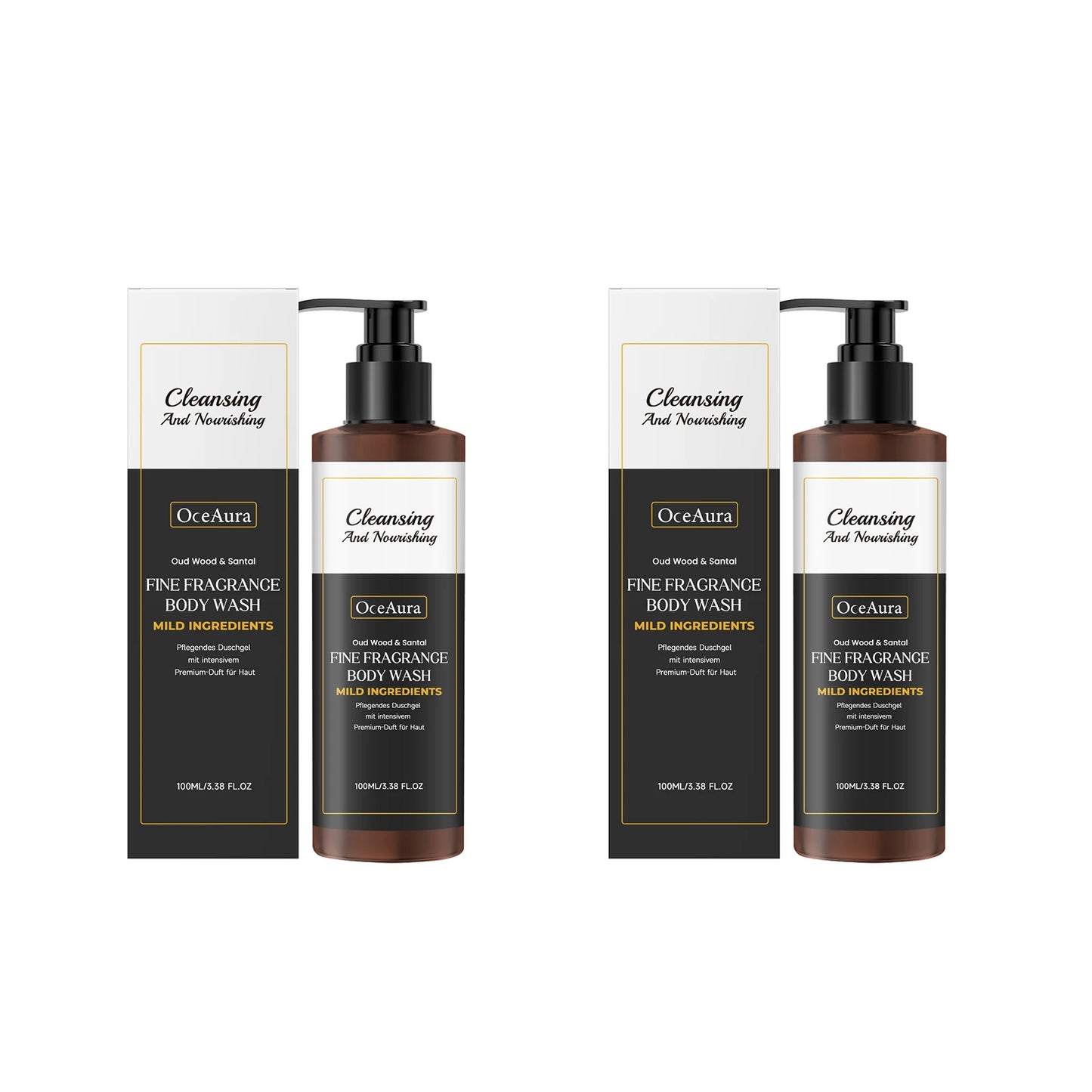 Refreshing Moisturizing Shower Gel Exfoliating Soothing Body Odor Remover Glowing Smoothing Rich Foam Daily Cleansing Body Wash Peaceful Pleasures Health and Wellness 200g boxed Moisturizing
